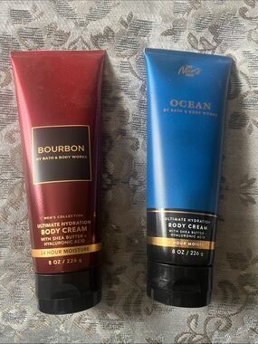 Bath & Body Works Bourbon & Ocean Ultimate Hydration Body Cream